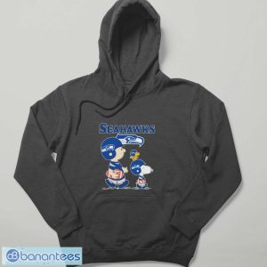 Original seattle Seahawks Let’s Play Football Together Snoopy Charlie Brown And Woodstock Shirt - Hoodie