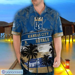 Kansas City Royals Logo Team Tropical Coconut Hawaii Shirt For Men And Women Product Photo 4