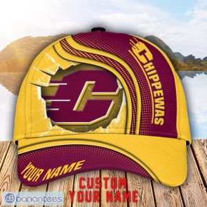 Central Michigan Chippewas 3D Cap Custom Name For Fans Sport Gift Product Photo 1