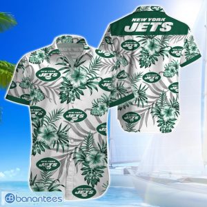 New York Jets 3D Printing Hawaiian Shirt NFL Shirt For Fans Product Photo 1
