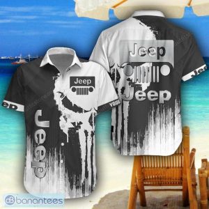 Jeep 3D Printing Hawaiian Shirt Summer Beach Shirt For Fans Custom Name Product Photo 1
