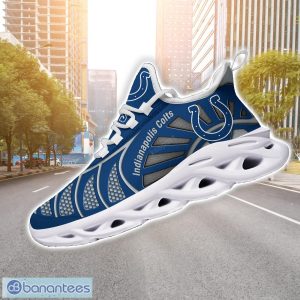 Indianapolis Colts NFLNew Designs Black And White Clunky Shoes Max Soul Shoes Sport Season Gift Product Photo 5