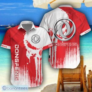 Dongfeng 3D Printing Hawaiian Shirt Summer Beach Shirt For Fans Custom Name Product Photo 1