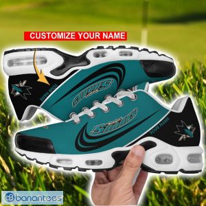 San Jose Sharks Air Cushion Sport Shoes Personalized Name Gift For Men Women Product Photo 1