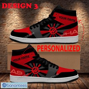 Custom Name F1 Racing MoneyGram Haas F1 Team Air Jordan 1 Hightop Sneakers For Men Women Fans Gift - F1 Racing MoneyGram Haas F1 Team Air Jordan 1 Hightop Sneakers Style 3
