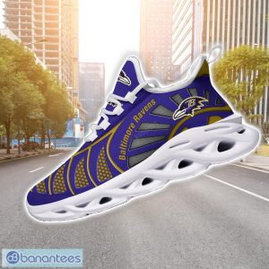 Baltimore Ravens NFLNew Designs Black And White Clunky Shoes Max Soul Shoes Sport Season Gift Product Photo 5