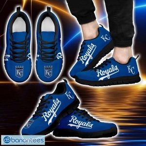 MLB Kansas City Royals Logo Sneakers Running Shoes For Mne And Women Product Photo 2