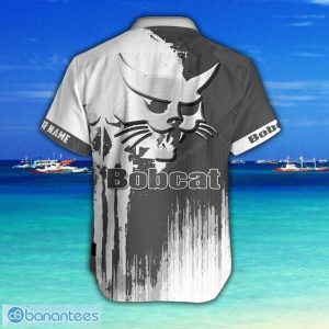 Bobcat 3D Printing Hawaiian Shirt Summer Beach Shirt For Fans Custom Name Product Photo 3