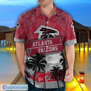 Atlanta Falcons Logo Team Tropical Coconut Hawaii Shirt For Men And Women Product Photo 4