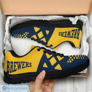 MLB Milwaukee Brewers Sneakers Running Shoes Sport Trending Shoes Product Photo 1