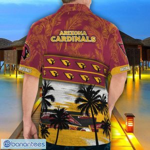 Arizona Cardinals Logo Team Tropical Coconut Hawaii Shirt For Men And Women Product Photo 2