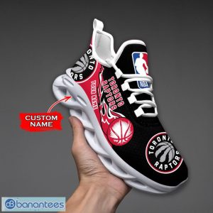 Personalized Name Toronto Raptors Fireball Personalized Sneakers Max Soul Shoes Product Photo 1