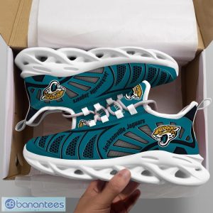 Jacksonville Jaguars NFLNew Designs Black And White Clunky Shoes Max Soul Shoes Sport Season Gift Product Photo 2