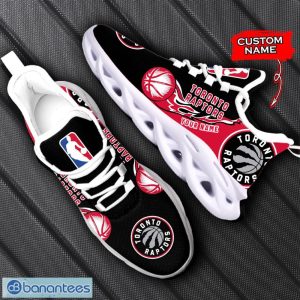 Personalized Name Toronto Raptors Fireball Personalized Sneakers Max Soul Shoes Product Photo 3