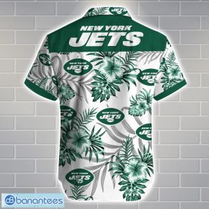 New York Jets 3D Printing Hawaiian Shirt NFL Shirt For Fans Product Photo 3