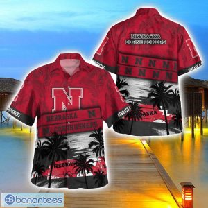 Nebraska Cornhuskers Logo Team Tropical Coconut Hawaii Shirt For Men And Women Product Photo 1