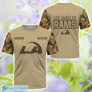 Los Angeles Rams Autumn season Hunting Gift 3D TShirt Sweatshirt Hoodie Zip Hoodie Custom Name For Fans Product Photo 3