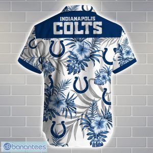 Indianapolis Colts 3D Printing Hawaiian Shirt NFL Shirt For Fans Product Photo 3