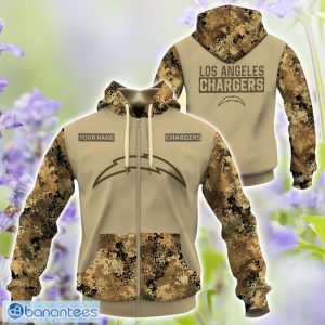 Los Angeles Chargers Autumn season Hunting Gift 3D TShirt Sweatshirt Hoodie Zip Hoodie Custom Name For Fans Product Photo 4