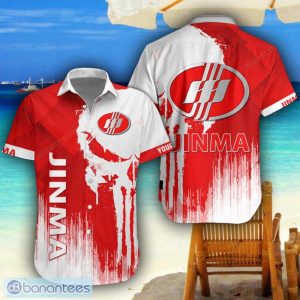 Jinma 3D Printing Hawaiian Shirt Summer Beach Shirt For Fans Custom Name Product Photo 1