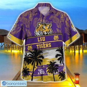 LSU Tigers Logo Team Tropical Coconut Hawaii Shirt For Men And Women Product Photo 3