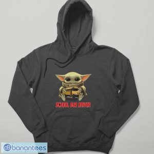 Awesome Star Wars Baby Yoda Hug School Bus Driver shirt - Hoodie