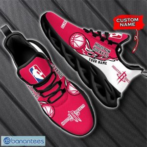 Personalized Name Houston Rockets Fireball Personalized Sneakers Max Soul Shoes Product Photo 4