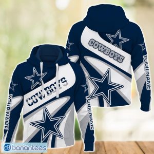 Dallas Cowboys 3D Hoodie Limited Gift For Fans Unisex Hoodie Custom Name Product Photo 1
