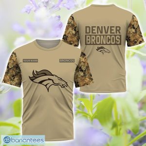 Denver Broncos Autumn season Hunting Gift 3D TShirt Sweatshirt Hoodie Zip Hoodie Custom Name For Fans Product Photo 3