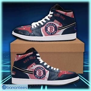 Boston Red Sox Jordan High Top Shoes For Men And Women Product Photo 1