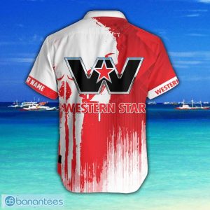 Western Star 3D Printing Hawaiian Shirt Summer Beach Shirt For Fans Custom Name Product Photo 3