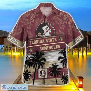Florida State Seminoles Logo Team Tropical Coconut Hawaii Shirt For Men And Women Product Photo 3