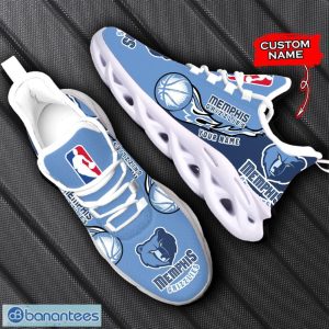 Personalized Name Memphis Grizzlies Fireball Personalized Sneakers Max Soul Shoes Product Photo 3