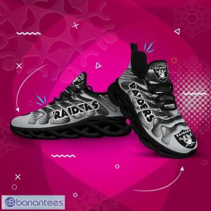 Las Vegas Raiders NFL New Clunky Sneaker 2024 Max Soul Shoes For Men And Women Product Photo 5