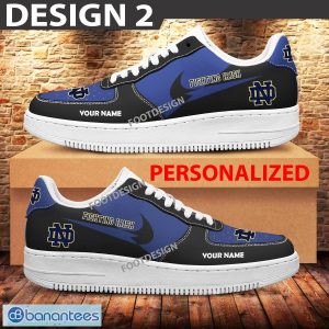 Custom Name Notre Dame Fighting Irish Teams Air Force 1 Shoes Design Gift AF1 Sneaker For Fans - Notre Dame Fighting Irish Air Force 1 Sneaker Personalized Style 2