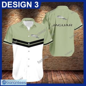 Jaguar Car Racing Hawaiian Shirt Brand Design For Men Gifts Beach Holiday Summer - Jaguar Car Racing Hawaiian Shirt Vintage Pattern Style 3