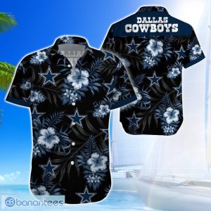 Dallas CowboysTeam Logo Tropical 3D Hawaiian Shirt Big Fans Gift Product Photo 1
