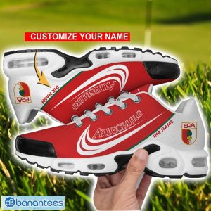 FC Augsburg Air Cushion Sport Shoes Personalized Name Gift For Men Women Product Photo 1