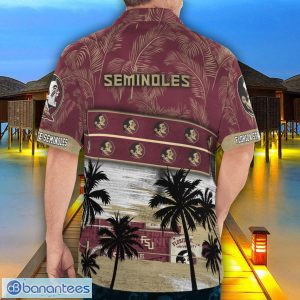 Florida State Seminoles Logo Team Tropical Coconut Hawaii Shirt For Men And Women Product Photo 2
