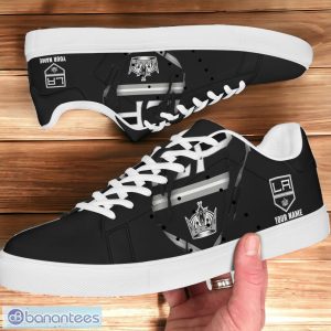 Los Angeles Kings NHL Stan Smith Shoes Gifts For Fans Custom Name Product Photo 2