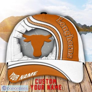 Texas Longhorns 3D Cap Custom Name For Fans Sport Gift Product Photo 1