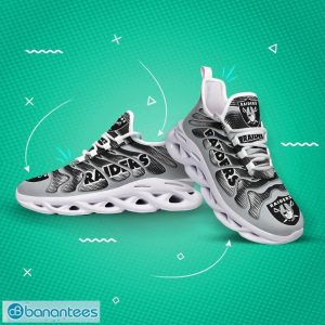Las Vegas Raiders NFL New Clunky Sneaker 2024 Max Soul Shoes For Men And Women Product Photo 1