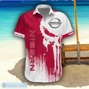 Nissan 3D Printing Hawaiian Shirt Summer Beach Shirt For Fans Custom Name Product Photo 2
