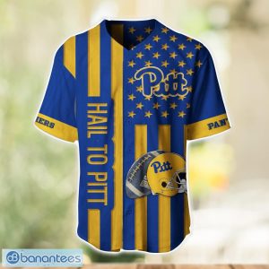 Pittsburgh Panthers Custom Name and Number NCAA Baseball Jersey Shirt Product Photo 2
