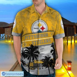 Pittsburgh Steelers Logo Team Tropical Coconut Hawaii Shirt For Men And Women Product Photo 4