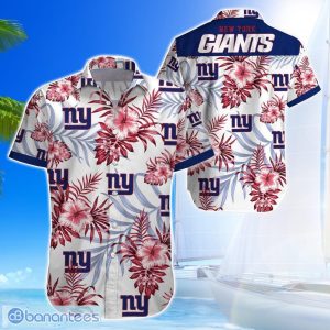 New York Giants 3D Printing Hawaiian Shirt NFL Shirt For Fans Product Photo 1