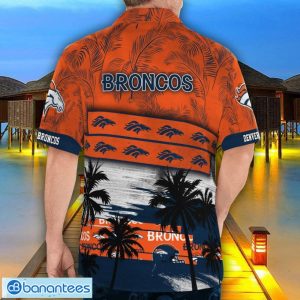 Denver Broncos Logo Team Tropical Coconut Hawaii Shirt For Men And Women Product Photo 2