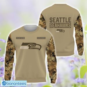 Seattle Seahawks Autumn season Hunting Gift 3D TShirt Sweatshirt Hoodie Zip Hoodie Custom Name For Fans Product Photo 2