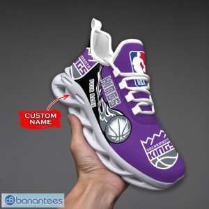 Personalized Name Sacramento Kings Fireball Personalized Sneakers Max Soul Shoes Product Photo 1