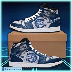 Indianapolis Colts 2 Jordan High Top Shoes For Men And Women Product Photo 1